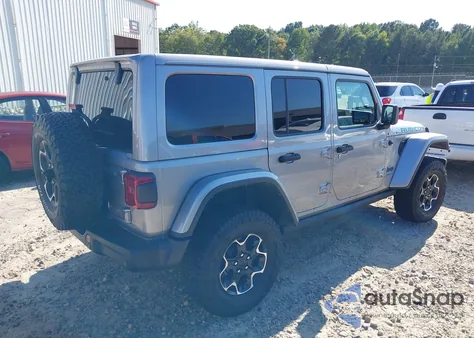 2021 Jeep Wrangler 4Xe Unlimited Rubicon 4X4 z USA, uszkodzony, nr VIN 1C4JJXR69MW643399